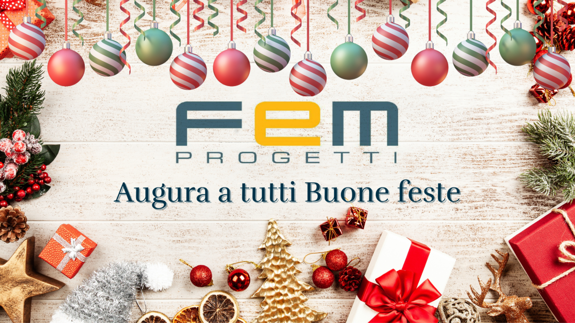 Buone Feste da F&M Progetti srl