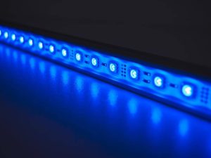 Striscia Led Rigida Impermeabile Blu 50 Centimetri